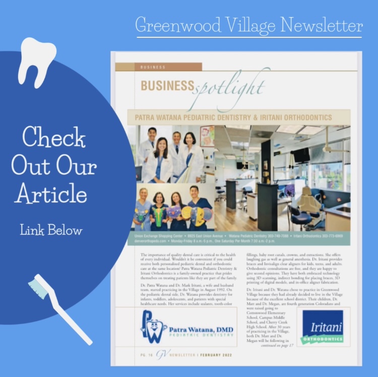 Greenwood Village Newsletter Dentist Office